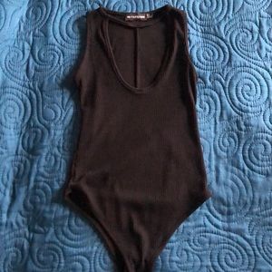 Pretty little thing black body suit